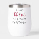 Search for funny teacher tumblers Wine