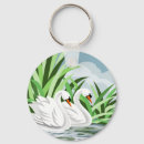 Search for white swan keychains Nature