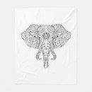Search for boho elephant blankets Mandala