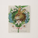 Search for easter bunny puzzles Vintage