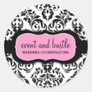 Search for pink and black swirls stickers Elegant