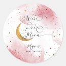 Search for moon baby shower stickers Elegant