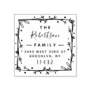 Search for square rubber stamps Return address