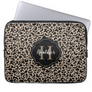 Search for leopard print laptop cases Black