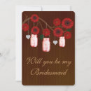 Search for country bridesmaid cards Bridal