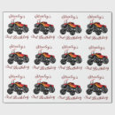 Recherche de anniversaire de camion papier cadeau Race