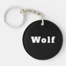 Search for wolf keychains Black