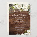 Recherche de bois blanc invitations Rustique