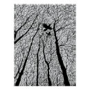 Search for black and white forest posters Silhouette