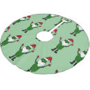 Search for funny tree skirts Santa
