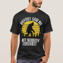 Recherche de bigfoot hommes tshirts Grand pied