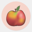 Search for cartoon apple stickers Food