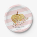 Search for pink pumpkin plates Pink and gold
