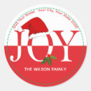 Search for cute santa claus return address labels Red