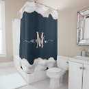 Search for modern rose gold shower curtains Simple