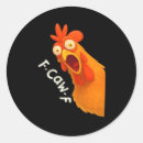 Search for chicken stickers Funny crow