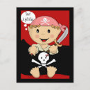 Recherche de pirate rose cartes postales Fille
