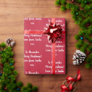 Search for classic santa wrapping paper Merry christmas