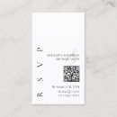 Search for business card rsvp cards Black