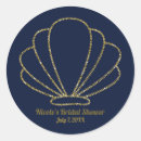 Search for blue sea shell stickers Beach