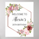Search for rose gold geometric posters Blush
