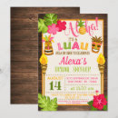 Recherche de luau bridal shower invitations Fête tropicale