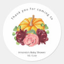 Search for orange baby shower stickers Autumn