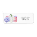Search for white pumpkin return address labels Watercolor