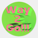 Search for way to go stickers Motivation