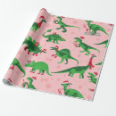 Search for triceratops wrapping paper Christmas dinosaur