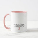 Search for breast cancer strength mugs For her