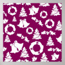 Recherche de motif pourpre posters Brillant