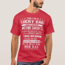 Search for lucky dad tshirts Humour