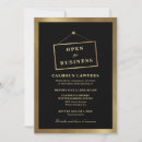 Search for business opening invitations Open for business
