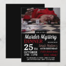Search for mystery dinner invitations Crime scene