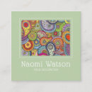 Recherche de motif textile cartes visite Tissu