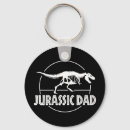 Search for dinosaurs rounded keychains Father