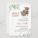 Recherche de cow bridal shower invitations Pour elle