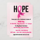 Search for cancer support invitations Pink