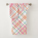 Recherche de tartan bath towels Géométrique