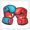 Search for boxing cartoon stickers Design