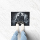 Search for vintage halloween doormats Haunted