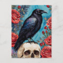 Search for gothic fantasy postcards Ravens