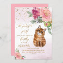 Search for purrfect invitations Watercolor