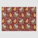 Search for gingerbread men gift wrap Paper
