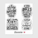 Recherche de hustle autocollants Typographie