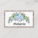 Search for flora business cards Blue
