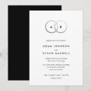 Search for band wedding invitations Modern