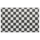 Search for retro black and white fabric Chequered
