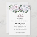 Search for shhh invitations Floral